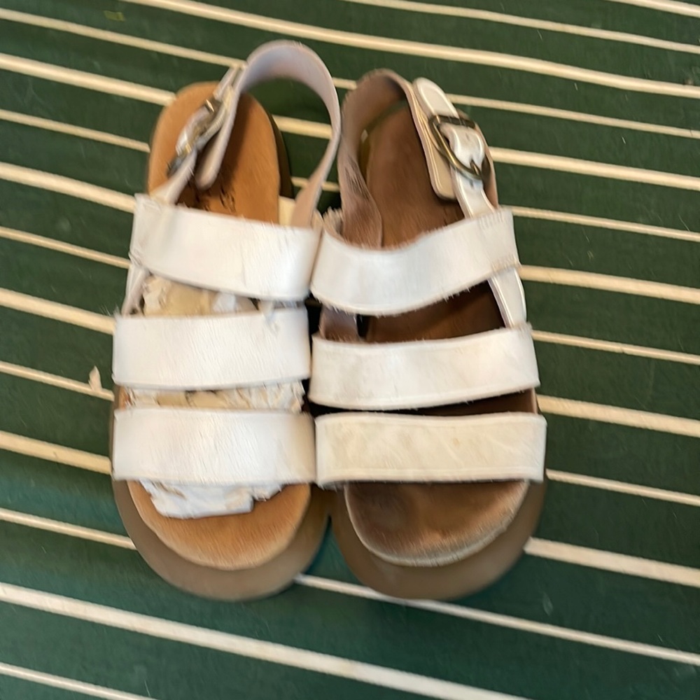 Bass leather sandals